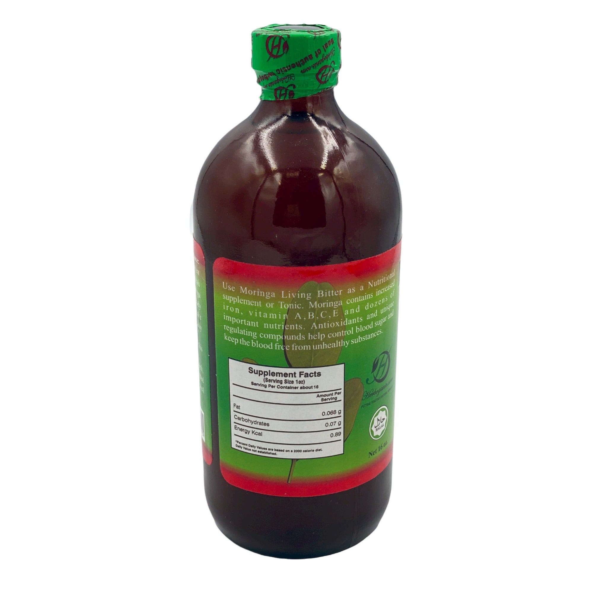 MORINGA LIVING BITTERS  16 OZ