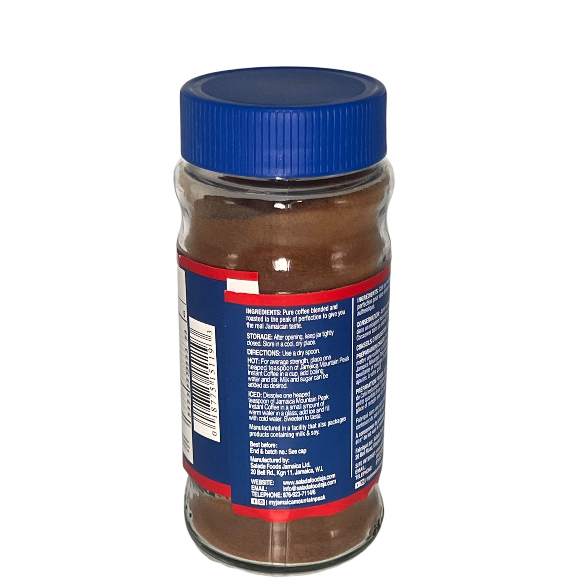Jamaica Mountain Peak Instant Coffee 6 Oz (170 G)