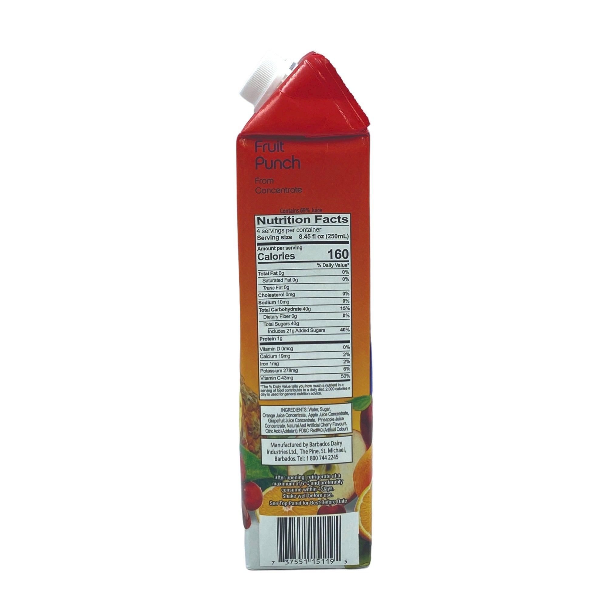 PINEHILL FRUIT PUNCH 1 L