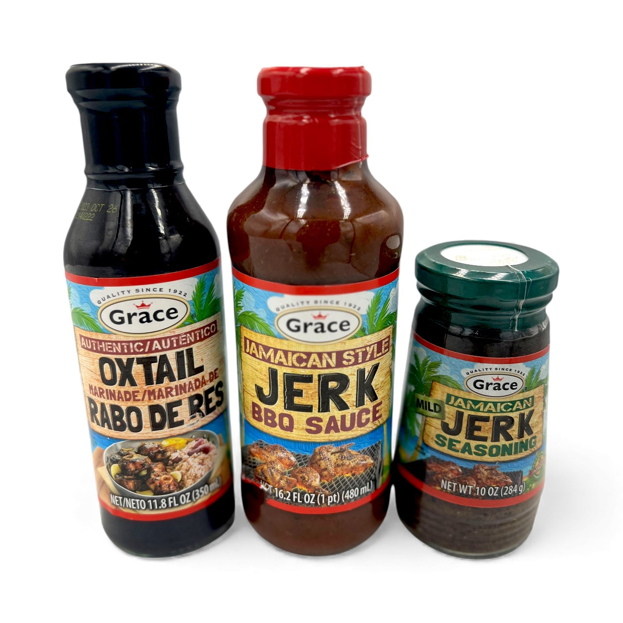 Grace Jerk BBQ Sauce 16.2 Oz
