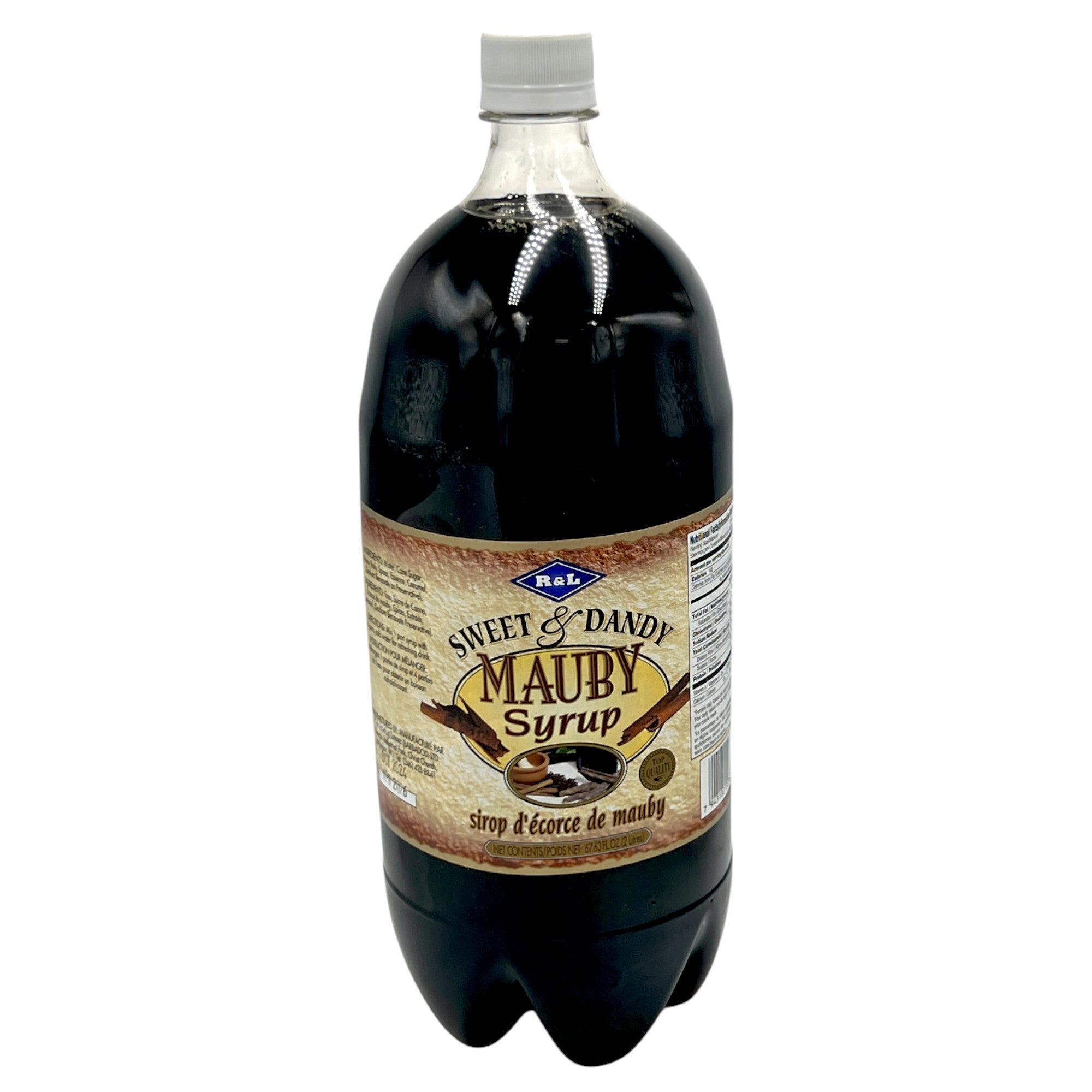 R&L Sweet & Dandy Mauby Syrup 67.63 Fl Oz (2 L)