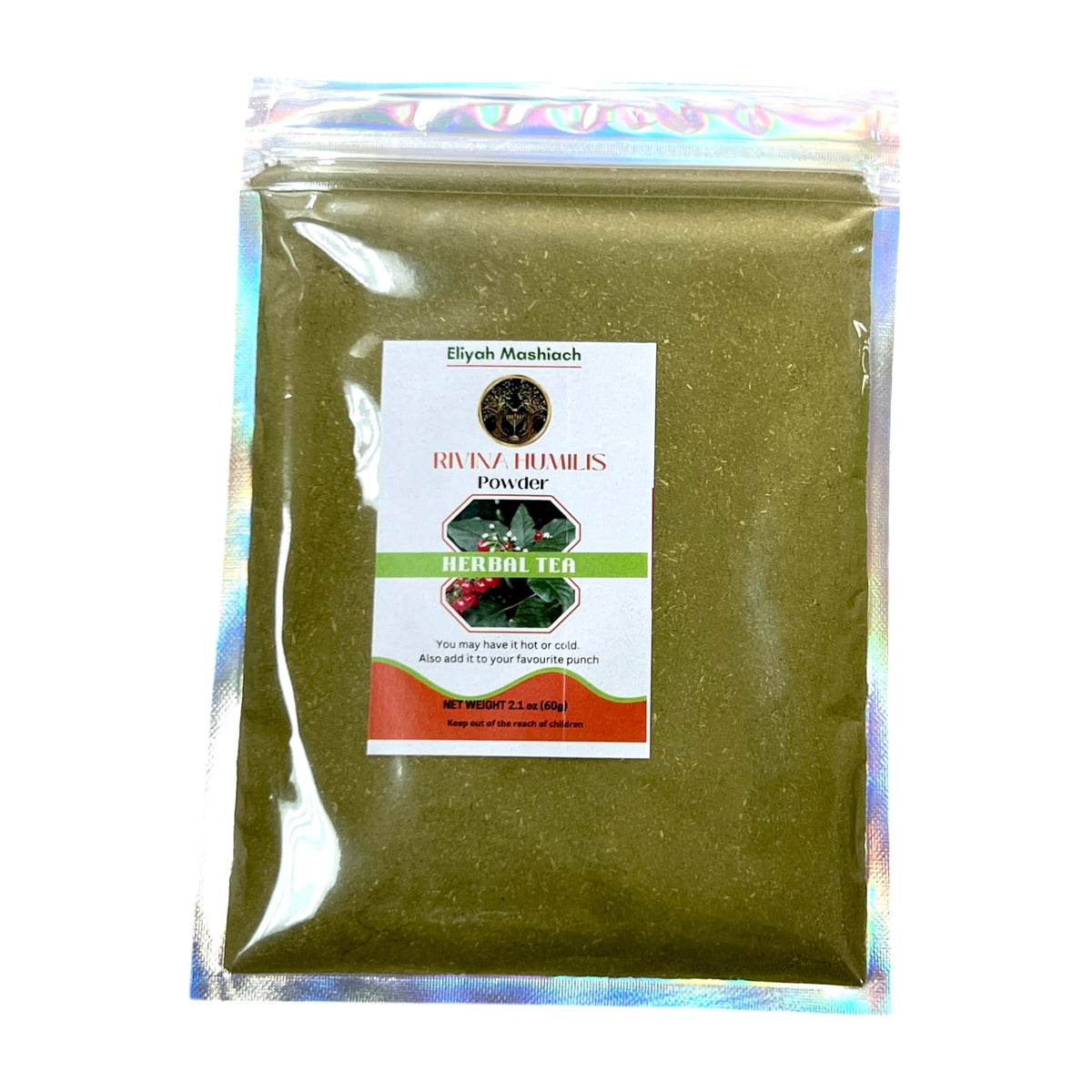 Rivina Humilis Powder 60g (2.3 Oz.) - Eliyah Mashiach