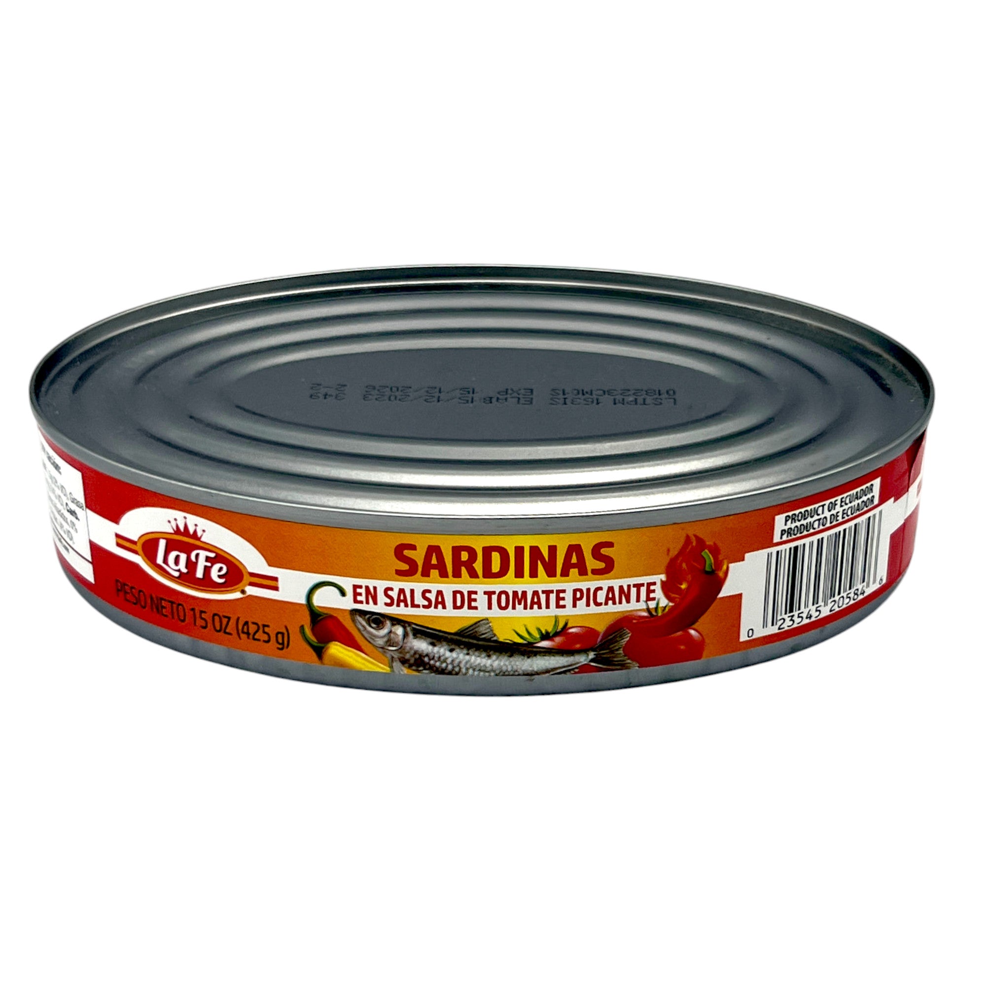 La Fe Sardines in Hot Tomato Sauce 15 Oz.