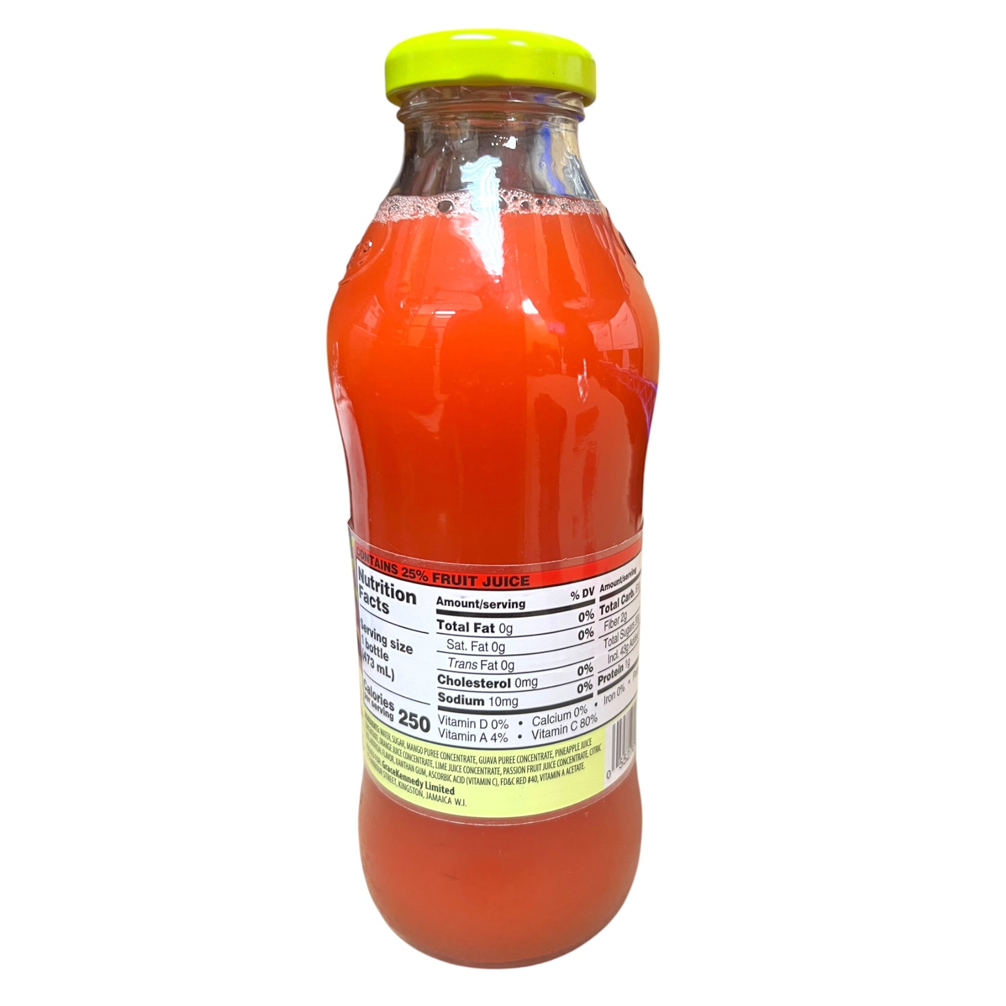Grace Tropical Rhythms Fruit Punch 16 Fl Oz (473 Ml)