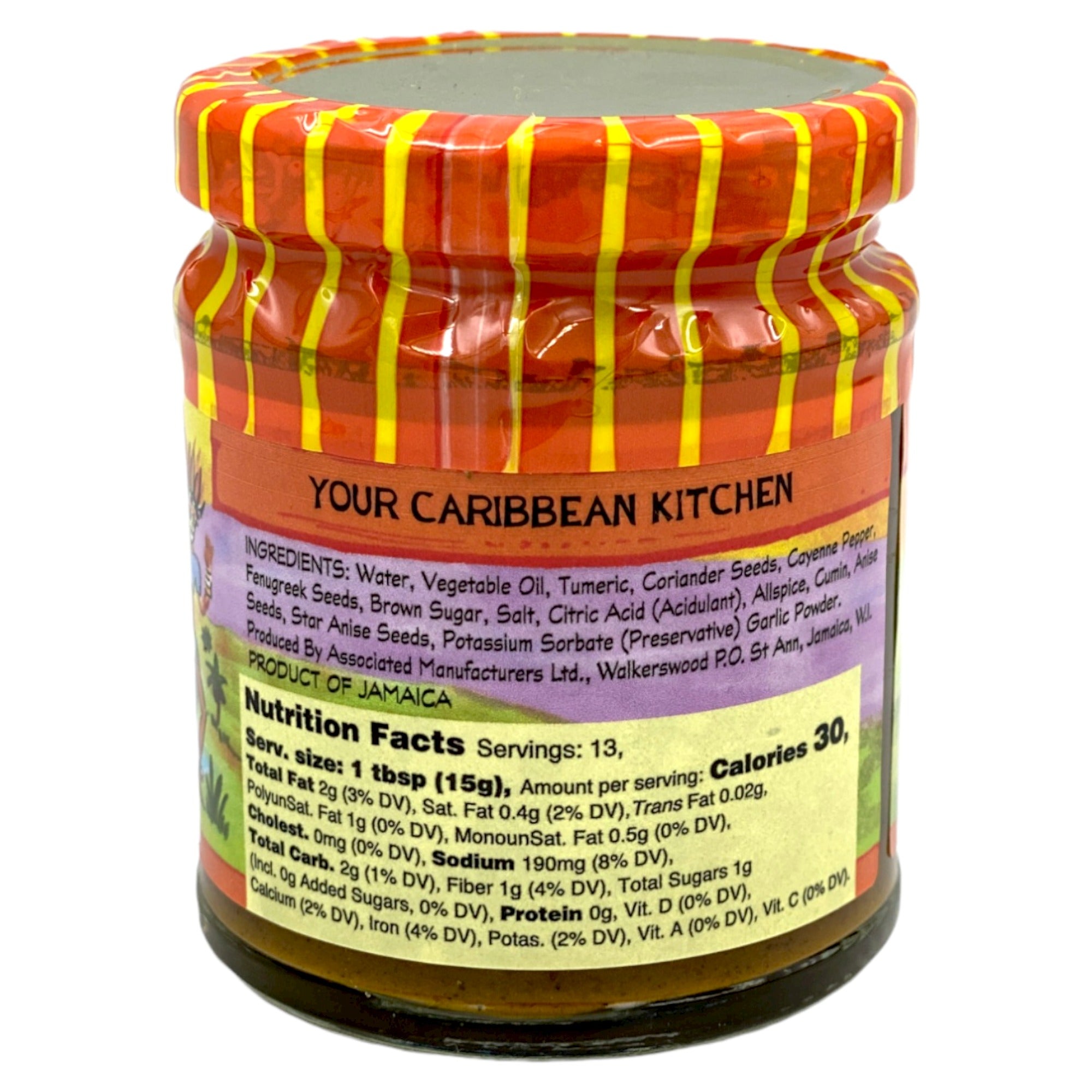 WALKERSWOOD WEST INDIAN CURRY PASTE 6.7 OZ