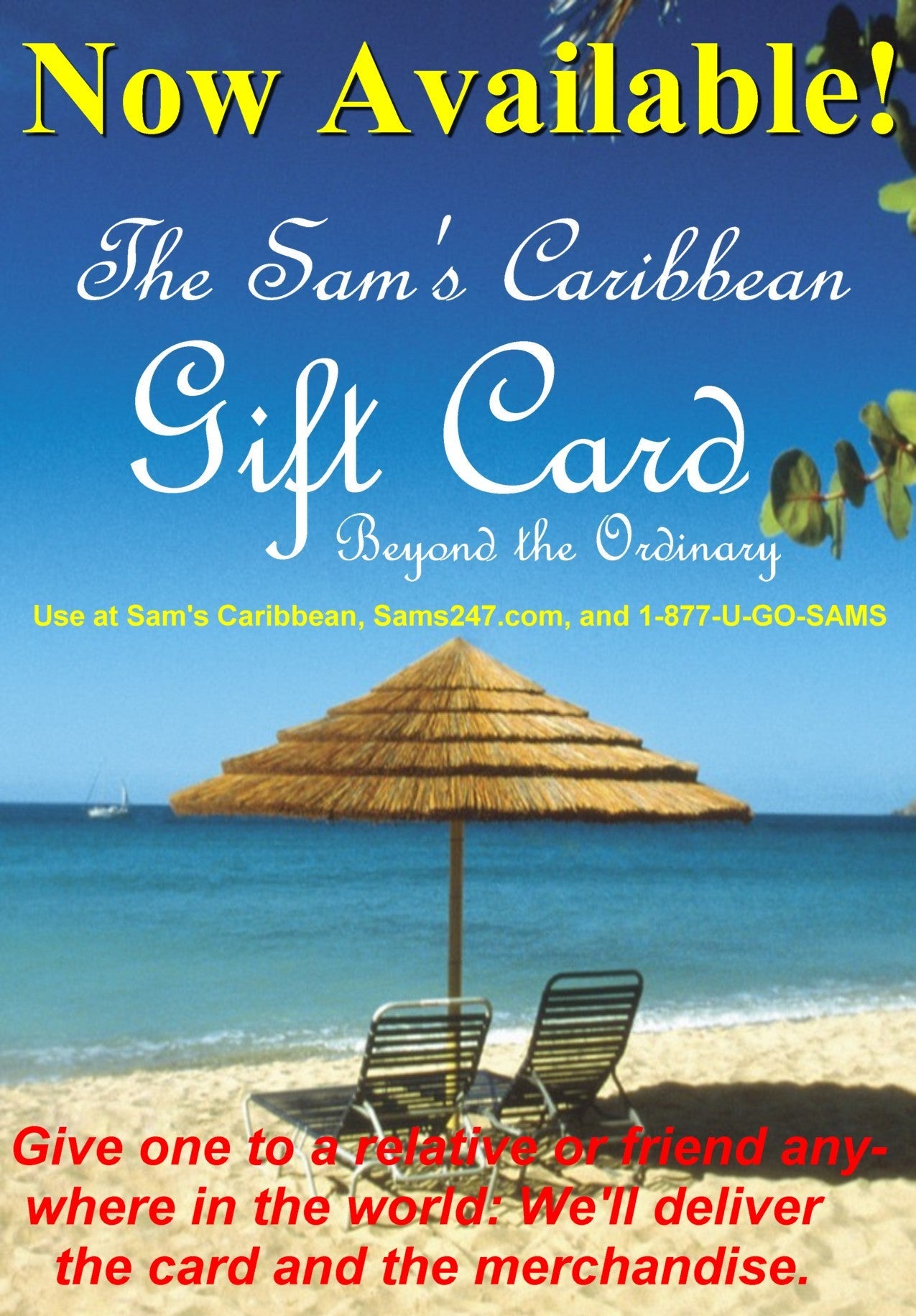 Sams247.Com Christmas Gift Card